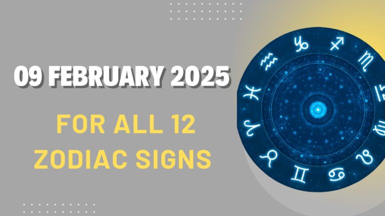 Daily Horoscope for February 9, 2025 – Predictions for Love, Career, Finance, Health & Luck