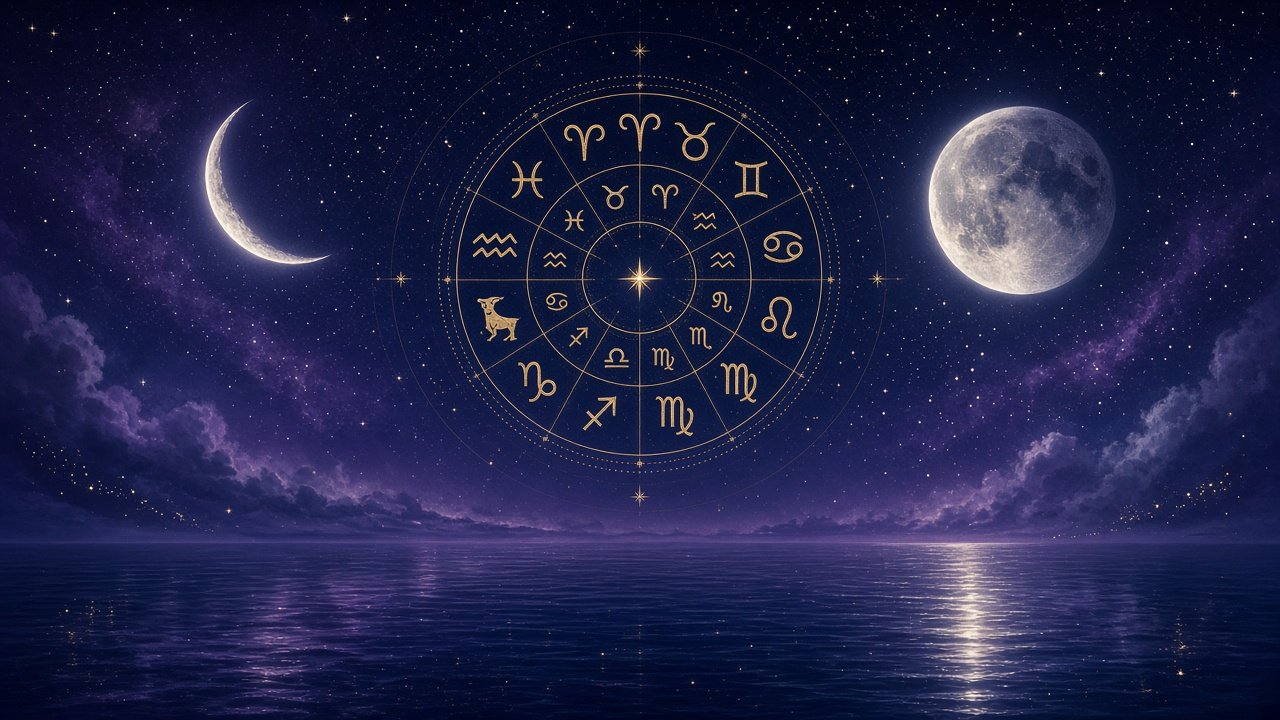 Daily horoscope October 30, 2026 zodiac wheel and moon