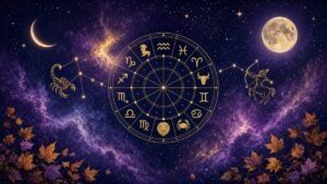 November 2026 monthly horoscope zodiac wheel